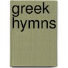 Greek Hymns by William D. Furley