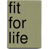 Fit for Life door Gert Jugert