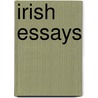 Irish Essays door Denis Donoghue
