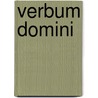 Verbum Domini by Pope Benedict Xvi
