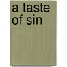 A Taste of Sin door Fiona Zedde