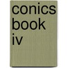 Conics Book Iv by Apollonius of Perga