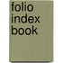 Folio Index Book