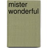 Mister Wonderful door Daniel Clowes.