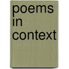 Poems in Context by Laura Miguelez Cavero