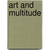 Art And Multitude door Antonio Negri