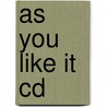 As You Like It Cd door Sparknotes Editors