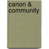 Canon & Community door James A. Sanders