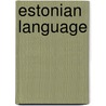 Estonian Language door Not Available