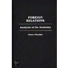 Foreign Relations door Elmer Plischke