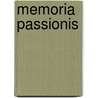 Memoria passionis by Johann Baptist Metz