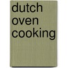 Dutch Oven Cooking door Terry Lewis