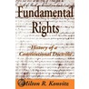 Fundamental Rights door Milton R. Konvitz