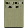 Hungarian Literature door Not Available