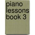Piano Lessons Book 3