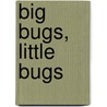 Big Bugs, Little Bugs by Zondervan Publishing