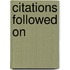 Citations Followed On