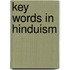 Key Words In Hinduism