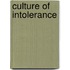 Culture Of Intolerance