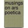 Musings on Ars Poetica door Bill F. Ndi