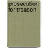 Prosecution For Treason