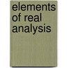 Elements Of Real Analysis door Charles G. Denlinger