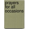 Prayers For All Occasions door Ian Black