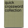 Quick Crossword Collection door Onbekend