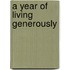 A Year of Living Generously