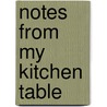 Notes From My Kitchen Table door Gwyneth Paltrow
