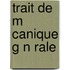 Trait de M Canique G N Rale