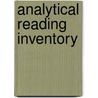 Analytical Reading Inventory door Mary Lynn Woods