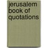 Jerusalem Book Of Quotations