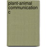 Plant-animal Communication C by H. Martin Schaefer