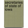 Secretaries of State of Iowa door Not Available