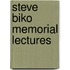 Steve Biko Memorial Lectures