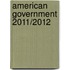 American Government 2011/2012