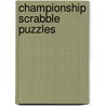 Championship Scrabble Puzzles door Joe Edley