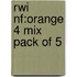 Rwi Nf:orange 4 Mix Pack Of 5
