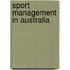 Sport Management in Australia