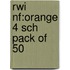 Rwi Nf:orange 4 Sch Pack Of 50