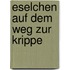 Eselchen auf dem Weg zur Krippe