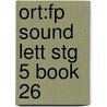 Ort:fp Sound Lett Stg 5 Book 26 door Roderick Hunt