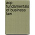 Acp Fundamentals Of Business Law