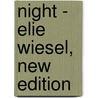 Night - Elie Wiesel, New Edition door Professor Harold Bloom