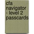 Cfa Navigator - Level 2 Passcards