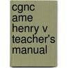 Cgnc Ame Henry V Teacher's Manual door Classic Comics