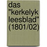 Das "Kerkelyk Leesblad" (1801/02) by Heinz Eickmans