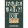 Pragmatism and Management Inquiry door Juan Fontrodona
