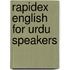 Rapidex English For Urdu Speakers